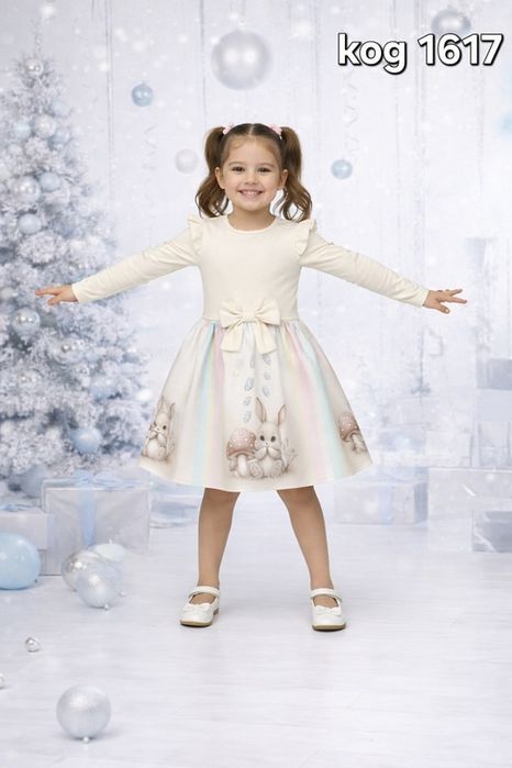 Детска рокля с Принцеса, Стич, Балерина Капучина  и Зайче