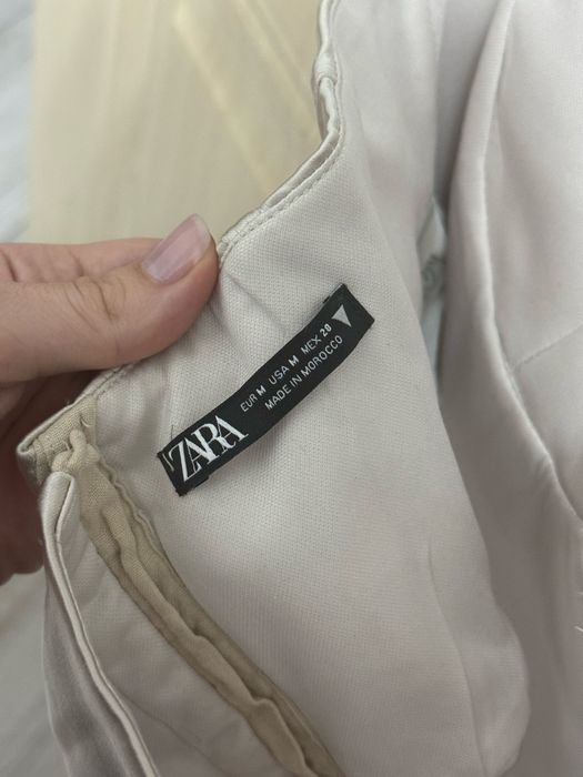 Кремовый корсет Zara