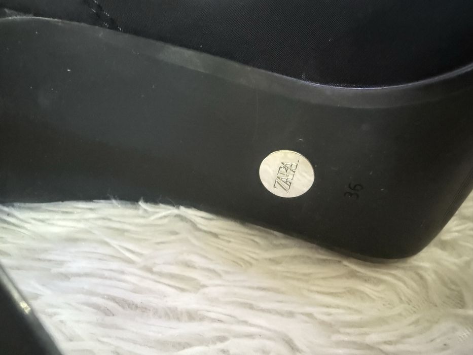 Сапоги -чулки Zara