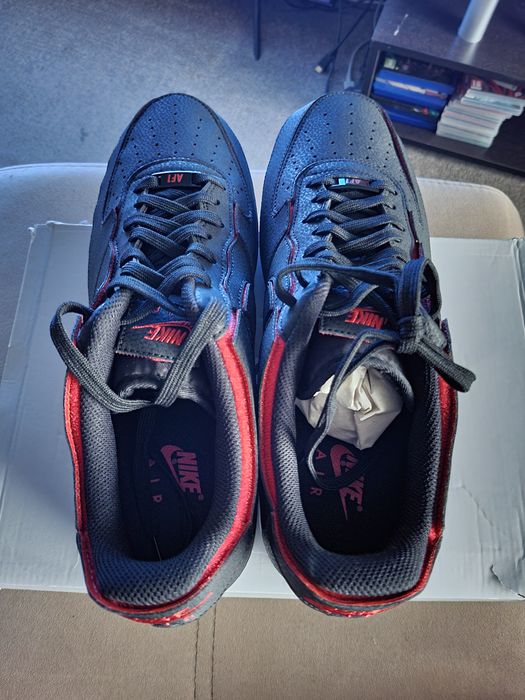 Nike Air Force 1 Low 1/1 Black Chile Red Pine Green уникални