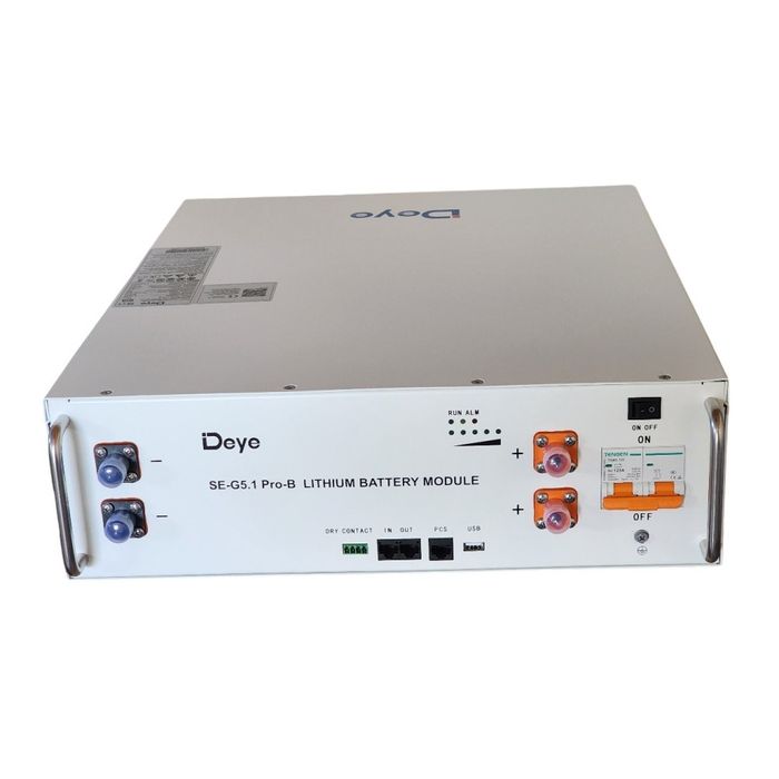 Аккумуляторная батарея LiFePo4 Deye SE-G5.1 Pro-B LV 51.2V 100Ah 5.12k