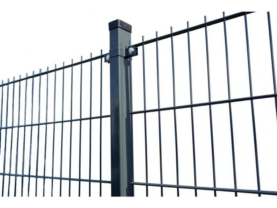 Panou dublu fir / pllasa 2D / Duos / gard dublu fir / 2000x2500 gri