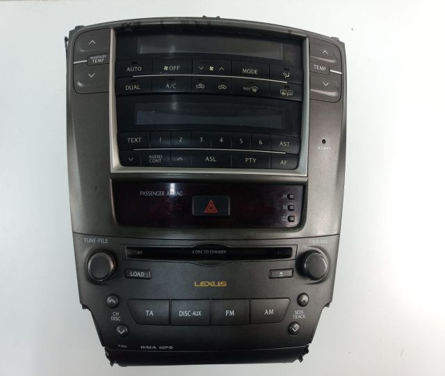 Radio CD Player / MP3 Player / AUX  Bluetooth / Panel Clima 861205337