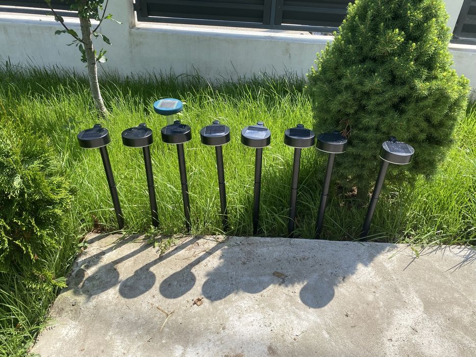 Lampi solare-set de 8 , noi