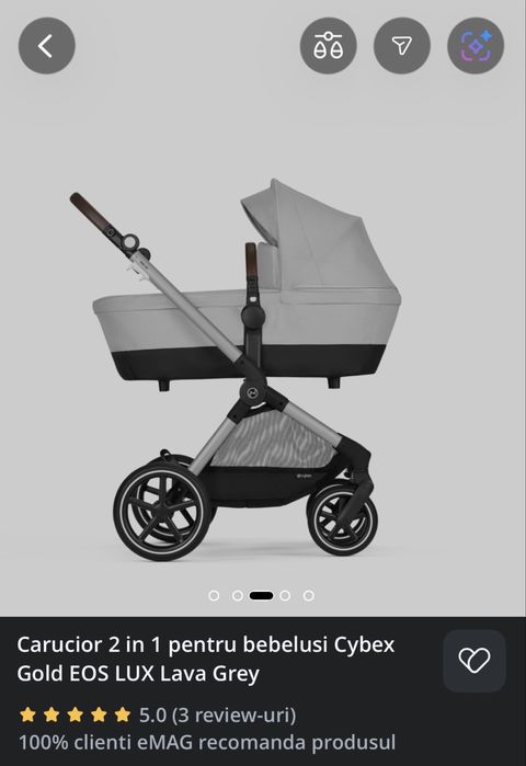 Carucior Cybex EOS LUX  2 in 1