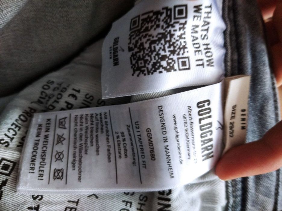 Джинсы Tommy Hilfiger, Goldgarn