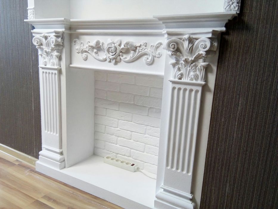 Гипсовые камины.