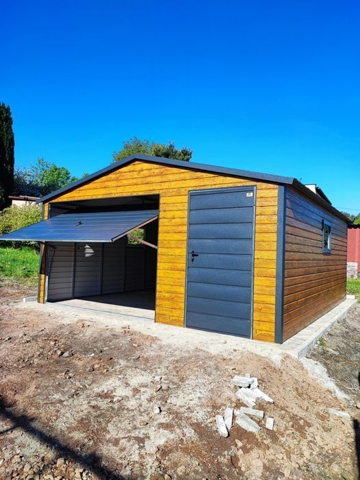 Vand garaj metalic 3x5 – ideal pentru o masina