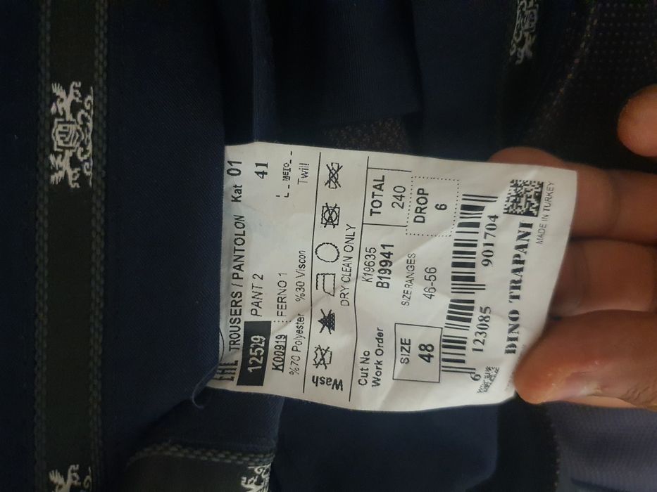 Costum Barbatesc 3 piese marimea 48