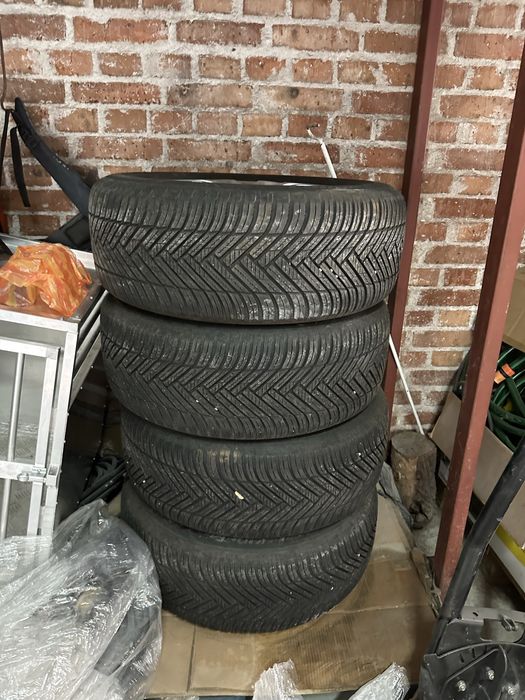 4Бр Оригинални джанти Mercedes 5x112+4бр Гуми Hankook Kinergy255/55/18