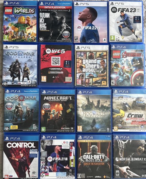 Игры на ps4 ps5 оригинальные