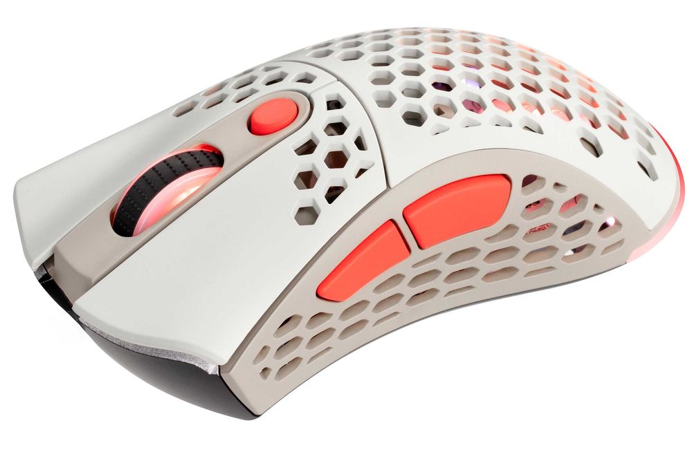 } Мышь игровая 2E GAMING HyperSpeed Pro WL, RGB Retro white