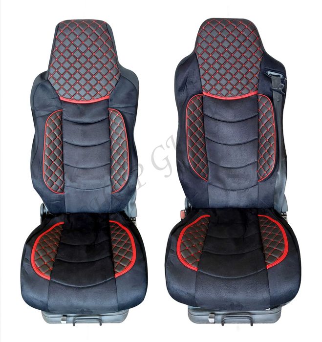 Тапицерия за камиони,кожа плюс плат DAF XF/CF/LF