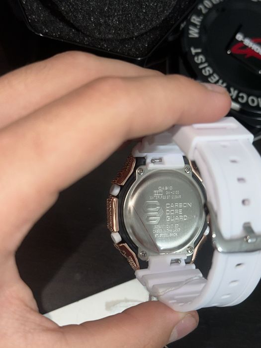 Ceas Casio G-Shock Iced Out AK Rose Gold Mod Nou