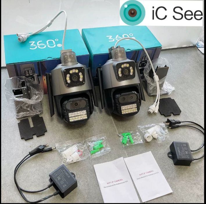 Video kuzatuv kamera 360°  4Gva Wifi