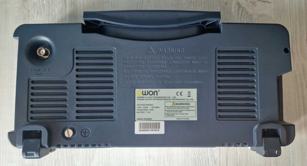 Osciloscop digital profesional OWON SDS6062V, preț negociabil