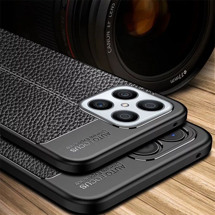 Honor Magic 4 Pro / X8 4G / X7 / 8A / Лукс кейс гръб кожена шарка