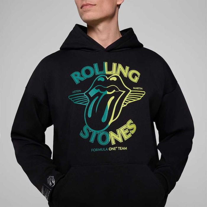Aston Martin F1 x Rolling Stones - Оригинален мъжки суитшърт