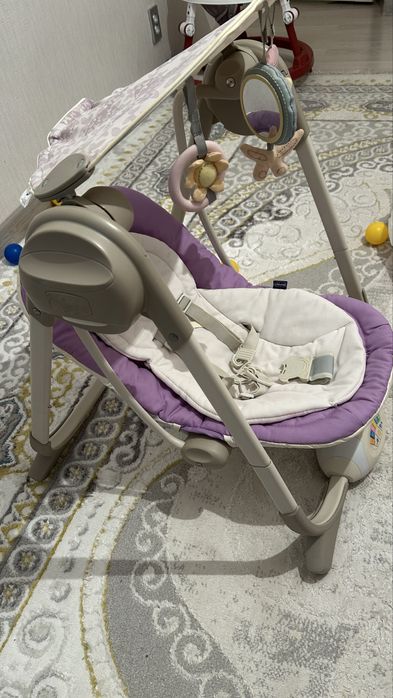 Chicco: Кресло-качалка Polly Swing Greenland