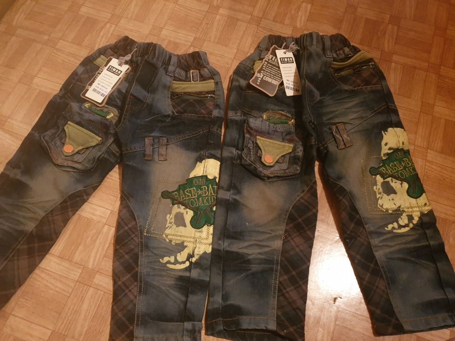 Джинсы новые на мальчика