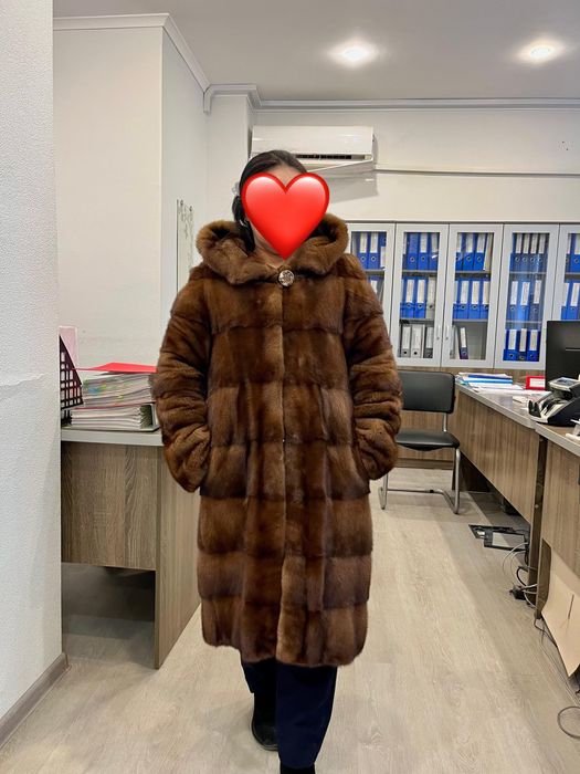 Норковая шуба рукава трансформер 48размер