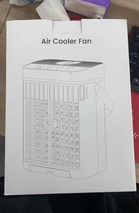 2 бр. Интелигентен мини климатик 4 в 1 – мобилно охлаждане