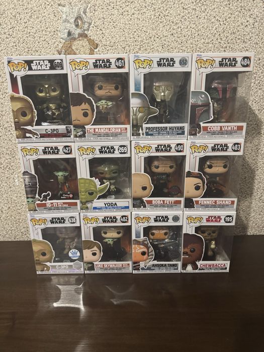 Lot figurine funko Star Wars