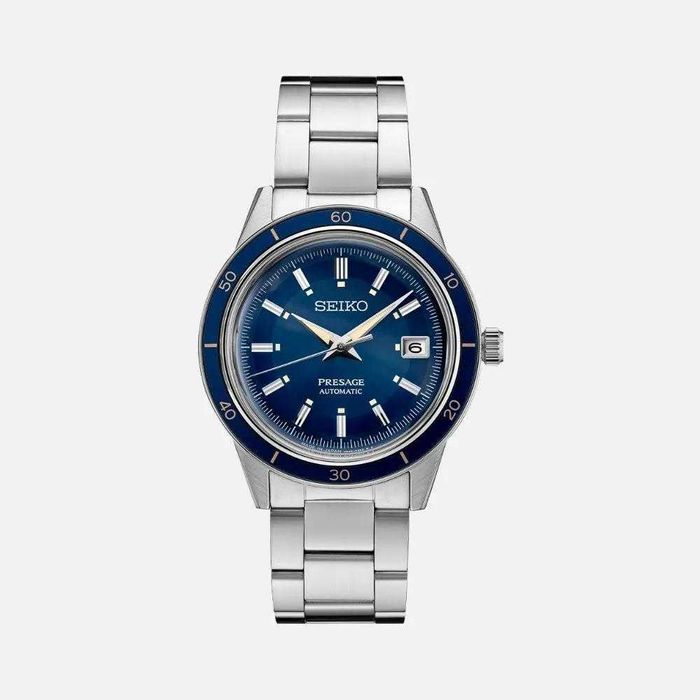 Seiko Presage Style60's Dark Blue Dial SRPG05