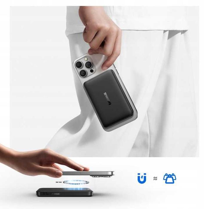 Baseus Powerbank 10000mAh MagSafe Qi2 22.5W Fast Charge USB-C