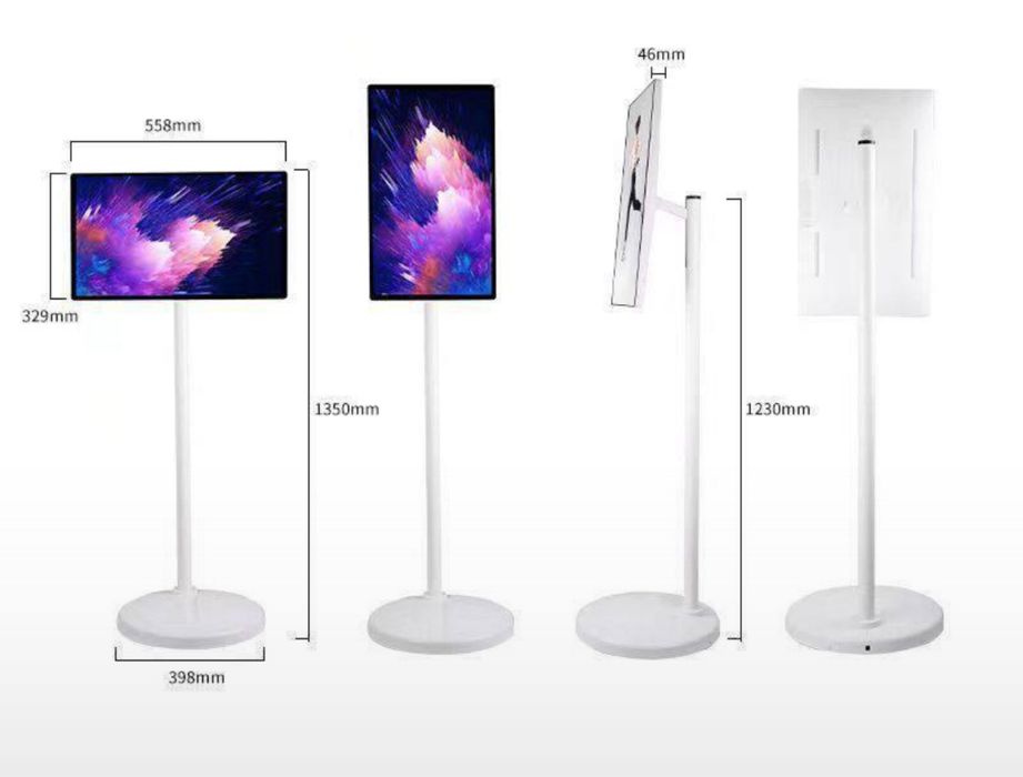 Акция на передвижной планшет