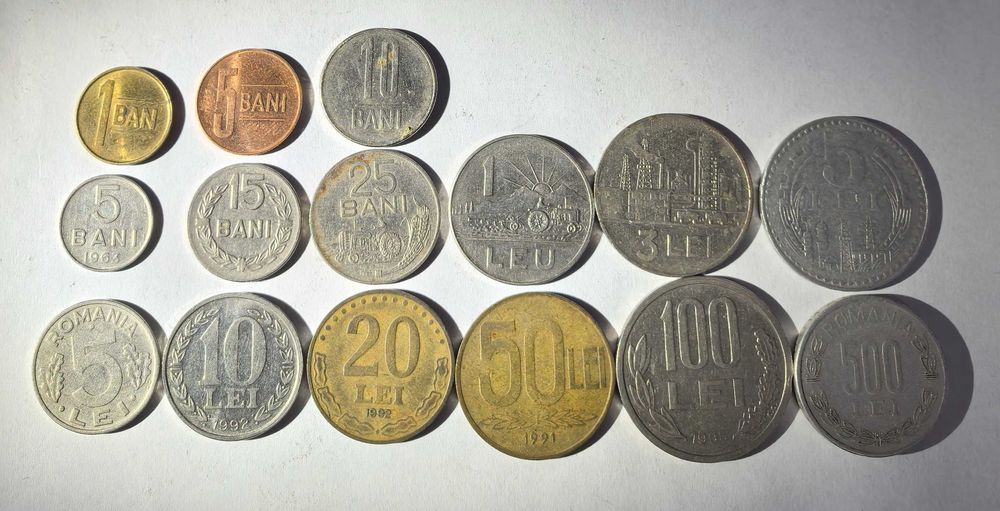 Lot 15 monede rare din Istoria României!!