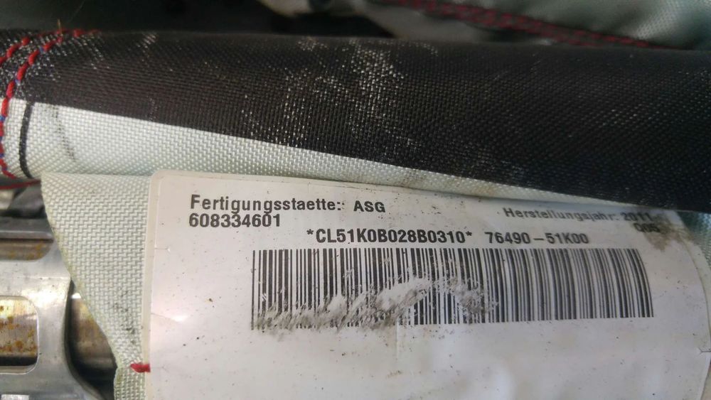 Airbag cortina stanga suzuki splash 7649051k00