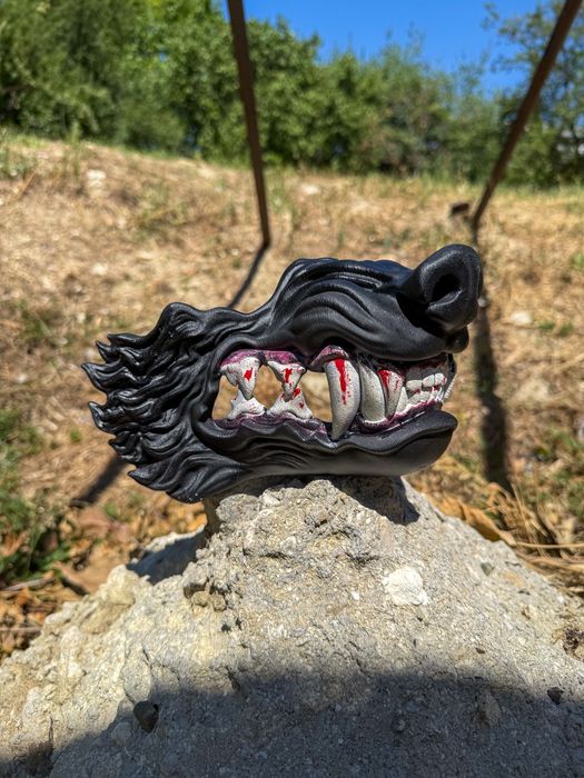 Маска вълк косплей wolf mask cosplay върколак wolverine