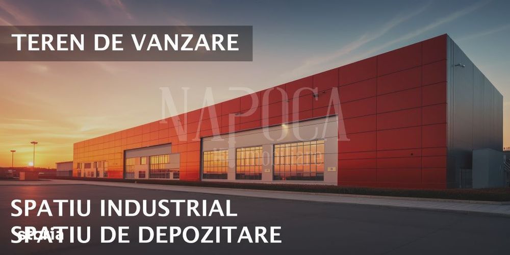 Teren intravilan industrial de vanzare in DEJ Industrial, Dej
