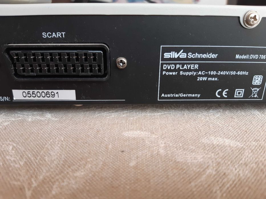 DVD player Silva/Schneider model 706