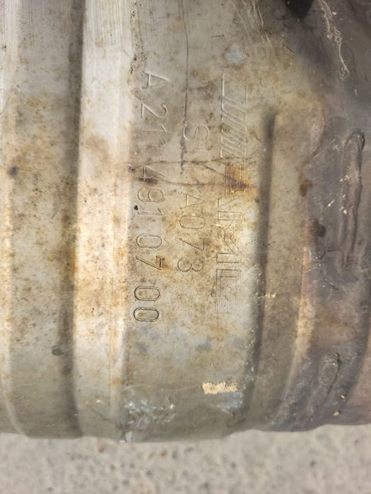 Выхлоп трасса w211 w219 5.5