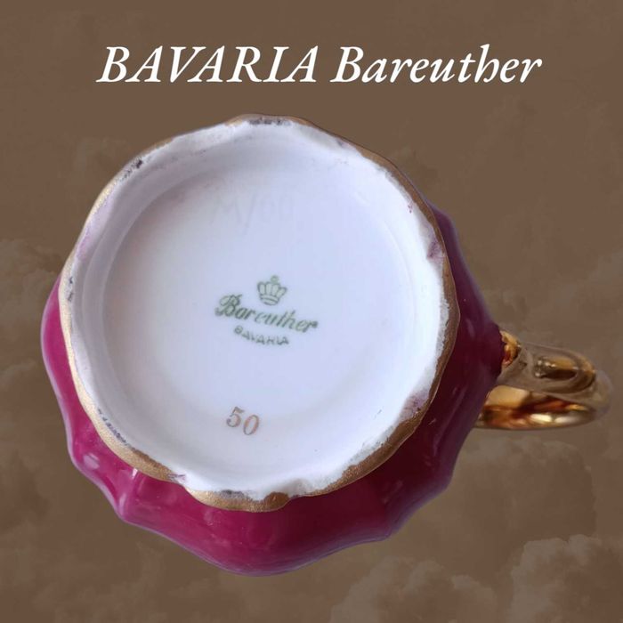 Немски порцелан, Бавария Bavaria Bareuther 1950 г.