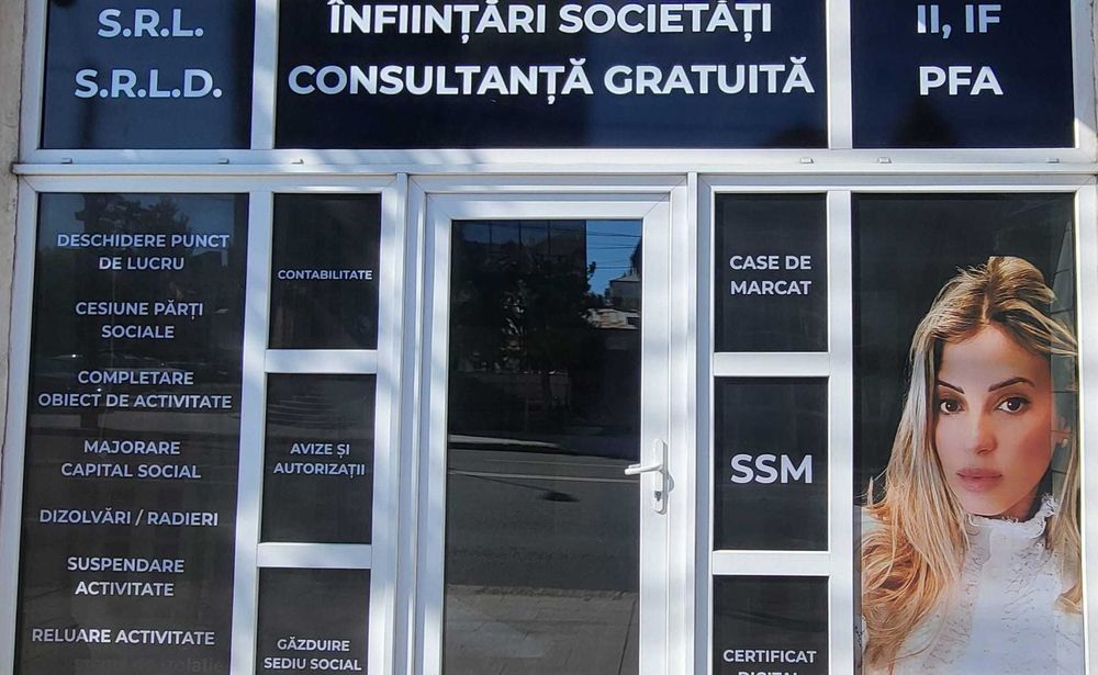 Consultanta servicii juridice Infiintare firma SRL PFA