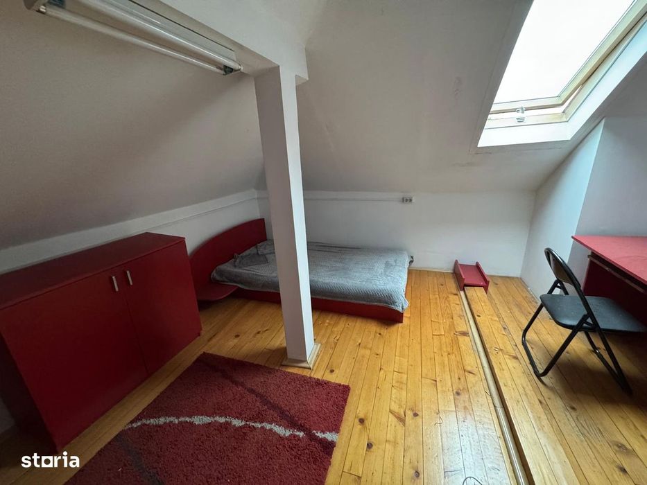 Inchiriere apartament mansarda 5 camere vila curte Cotroceni metrou