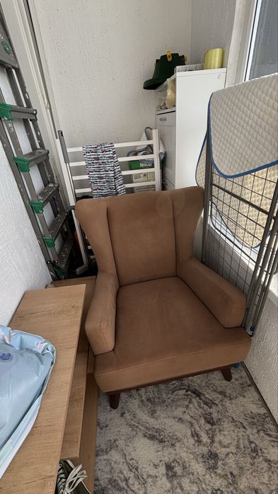 Кресло мягкое бу