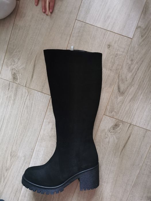 Cizme din piele naturala, cu eticheta, Fox, 40