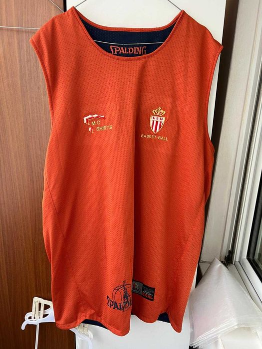 Tricou maiou baschet AS Monaco superb