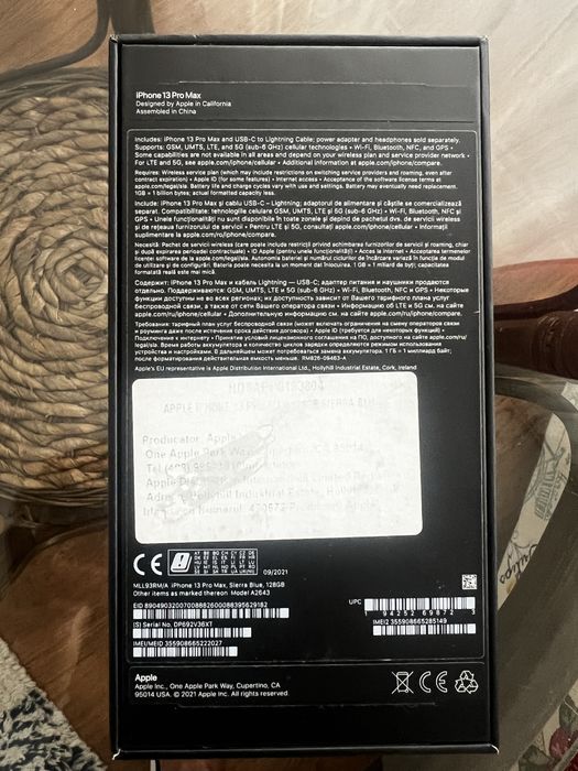 iPhone 13 Pro Max 128 Gb Sierra Blue
