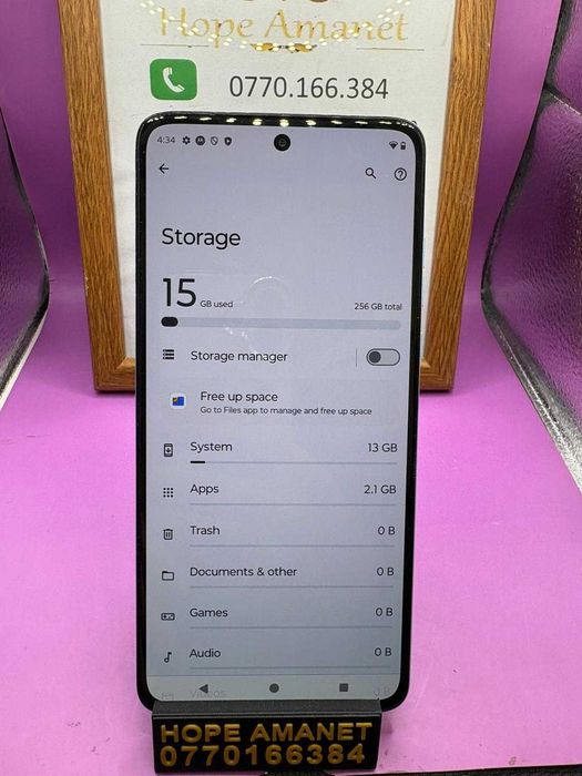 HOPE AMANET P2-Moto g84 256 GB/12 RAM