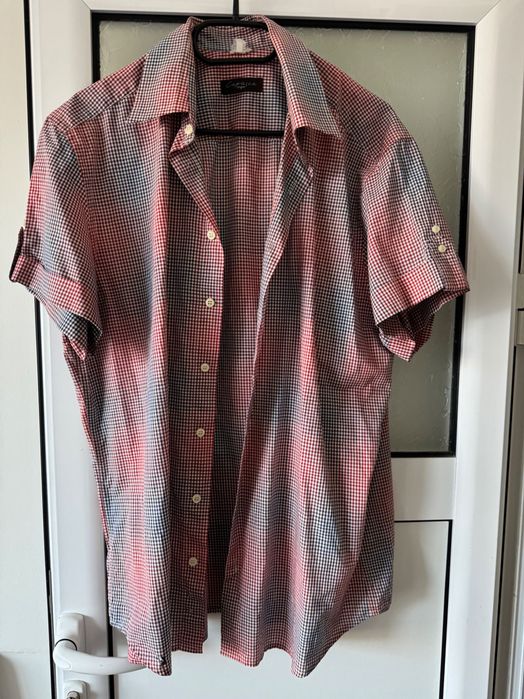 Мъжка риза с къс ръкав Capasca