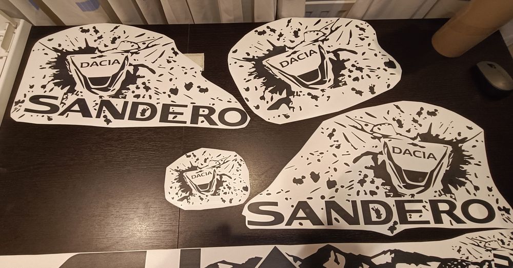 Set stickere Dacia Sandero Explorer