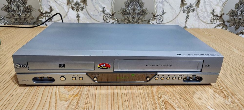 LG 6 галовкали  видеомагнитофон