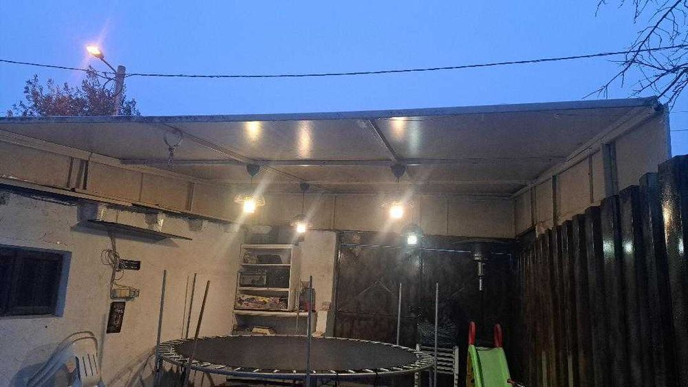 Terasa copertina poliplan 37 metri patrati din rectangulara de 6/4 cm