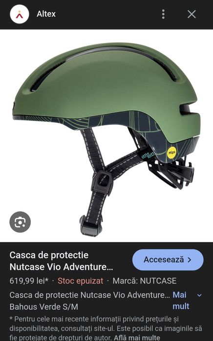 Cască bicicletă Nutcase nouă