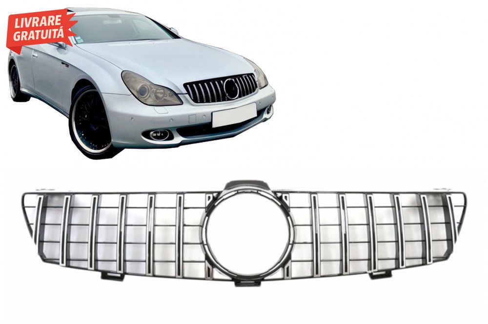 Grila Centrala Mercedes CLS W219 Facelift (2005-2008) GT-R Panamerican